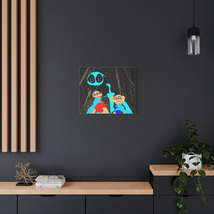 Glimbo Kills Two Children - Matte Canvas, Stretched, 1.25"