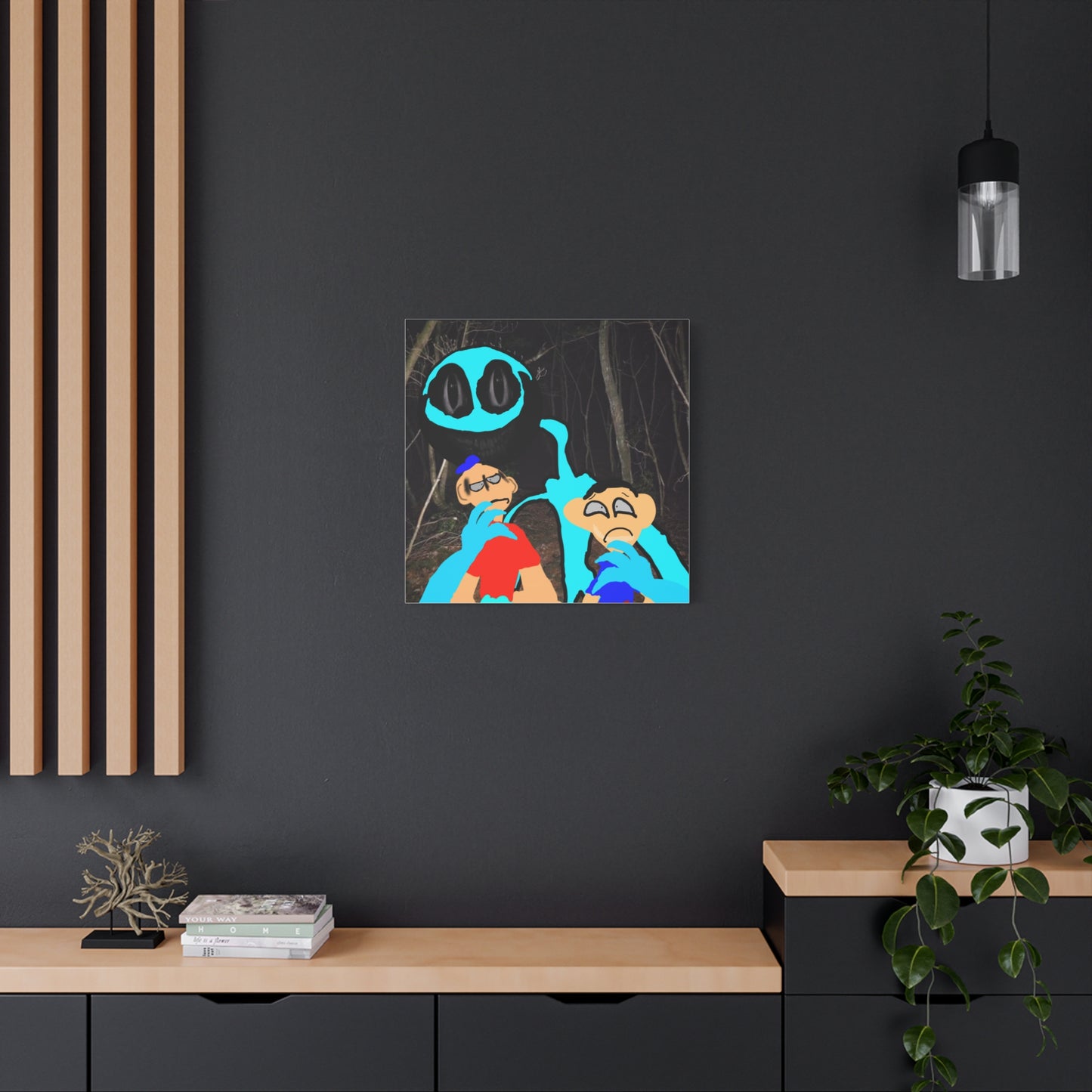 Glimbo Kills Two Children - Matte Canvas, Stretched, 1.25"