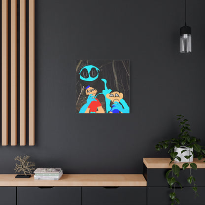 Glimbo Kills Two Children - Matte Canvas, Stretched, 1.25"