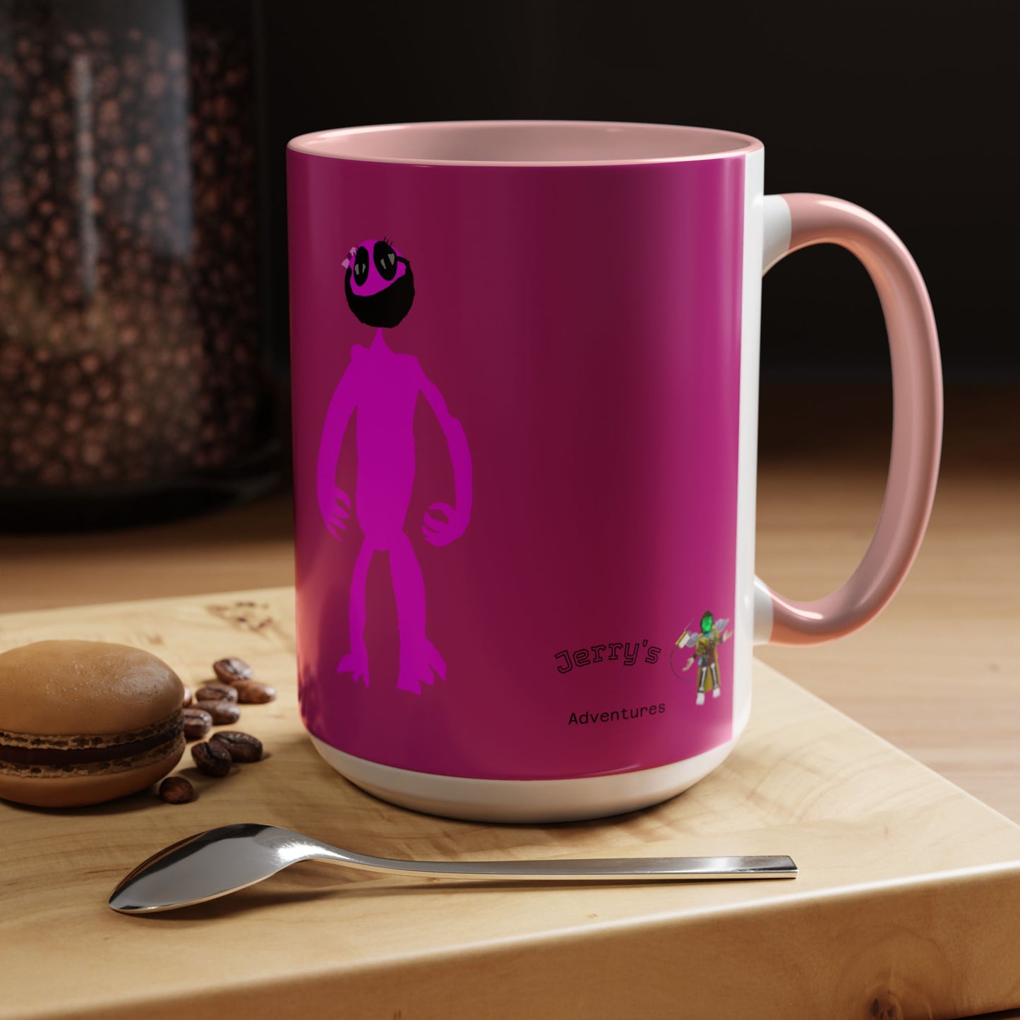 Glimbilena Coffee Mug - Unique Mug for Coffee Lovers, Fun Office Decor, Cartoon Mug, Birthday Gift