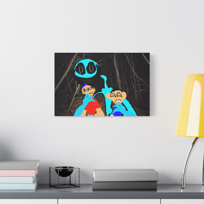 Glimbo Kills Two Children - Matte Canvas, Stretched, 1.25"