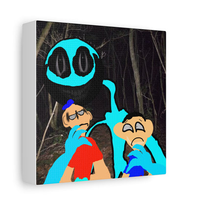Glimbo Kills Two Children - Matte Canvas, Stretched, 1.25"
