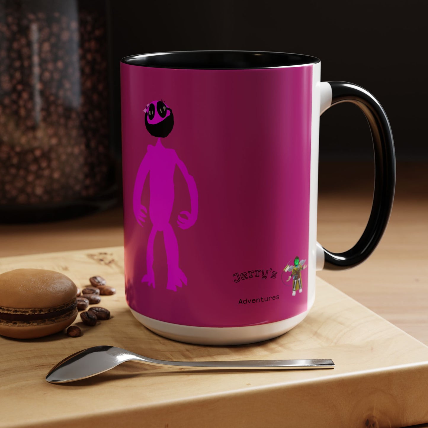 Glimbilena Coffee Mug - Unique Mug for Coffee Lovers, Fun Office Decor, Cartoon Mug, Birthday Gift