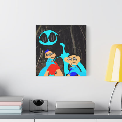Glimbo Kills Two Children - Matte Canvas, Stretched, 1.25"