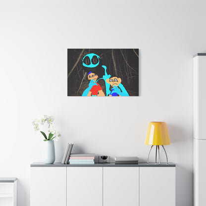 Glimbo Kills Two Children - Matte Canvas, Stretched, 1.25"