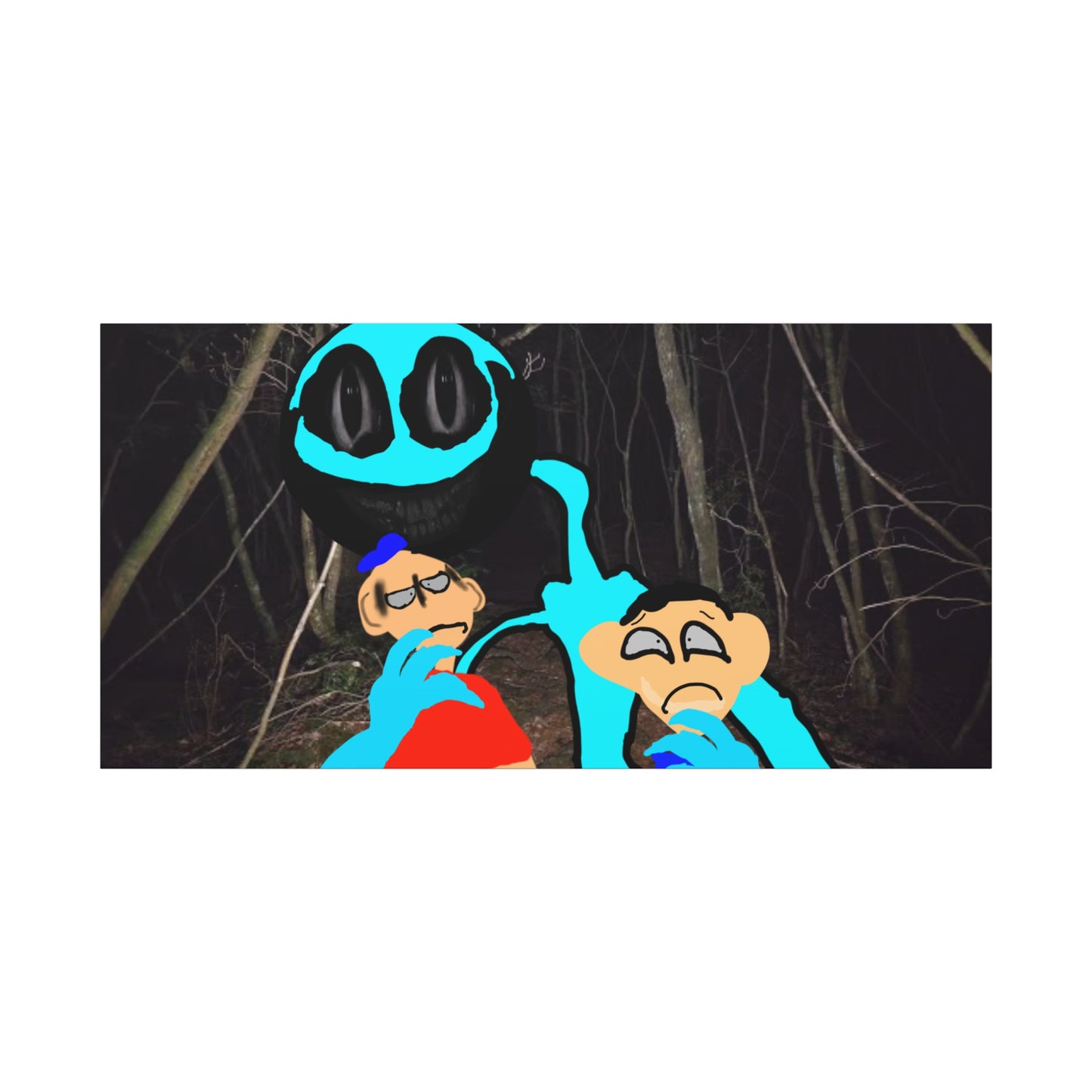 Glimbo Kills Two Children - Matte Canvas, Stretched, 1.25"