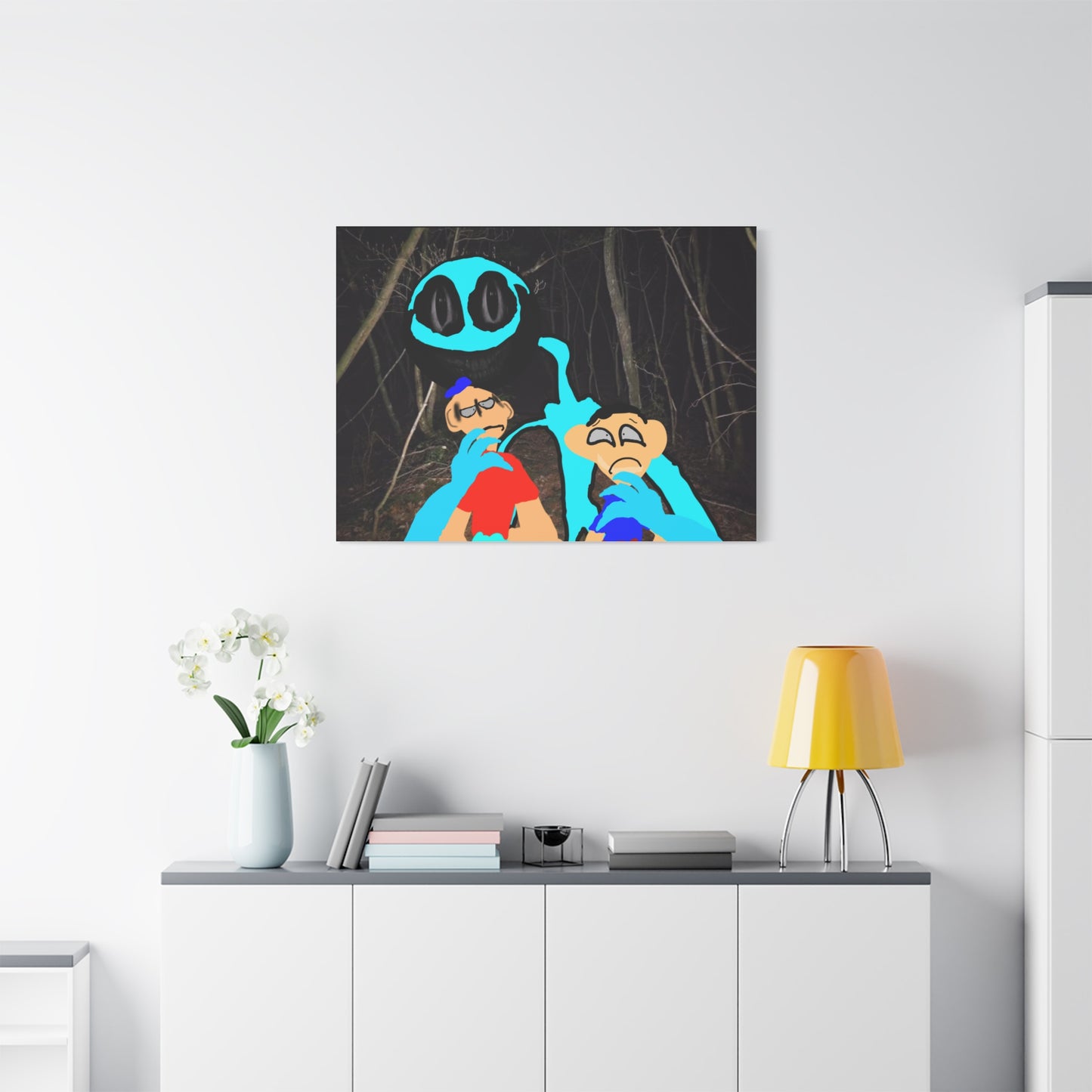 Glimbo Kills Two Children - Matte Canvas, Stretched, 1.25"