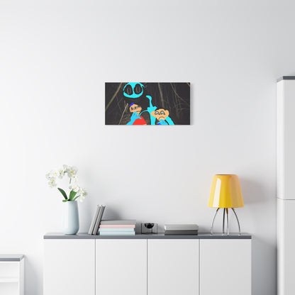 Glimbo Kills Two Children - Matte Canvas, Stretched, 1.25"