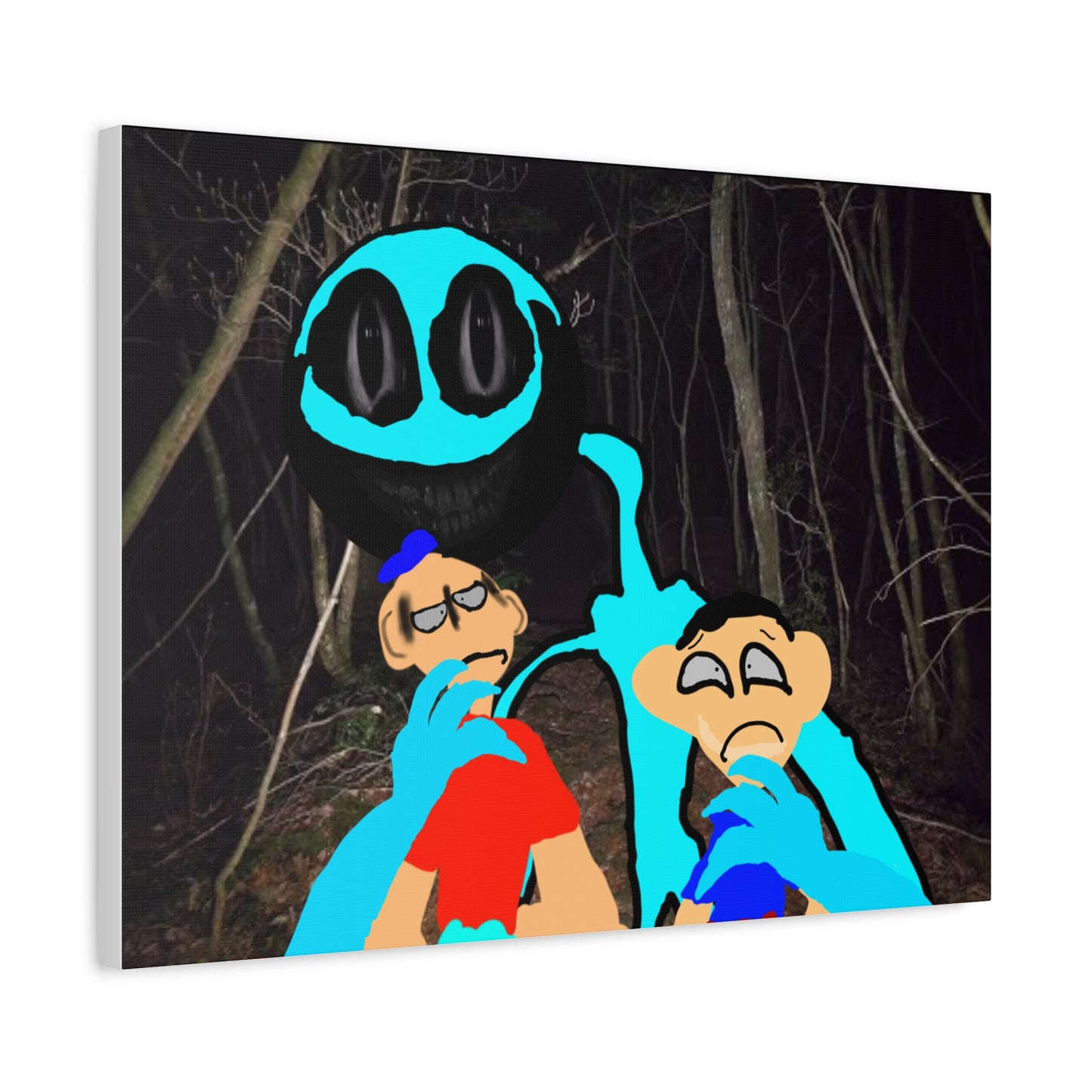 Glimbo Kills Two Children - Matte Canvas, Stretched, 1.25"