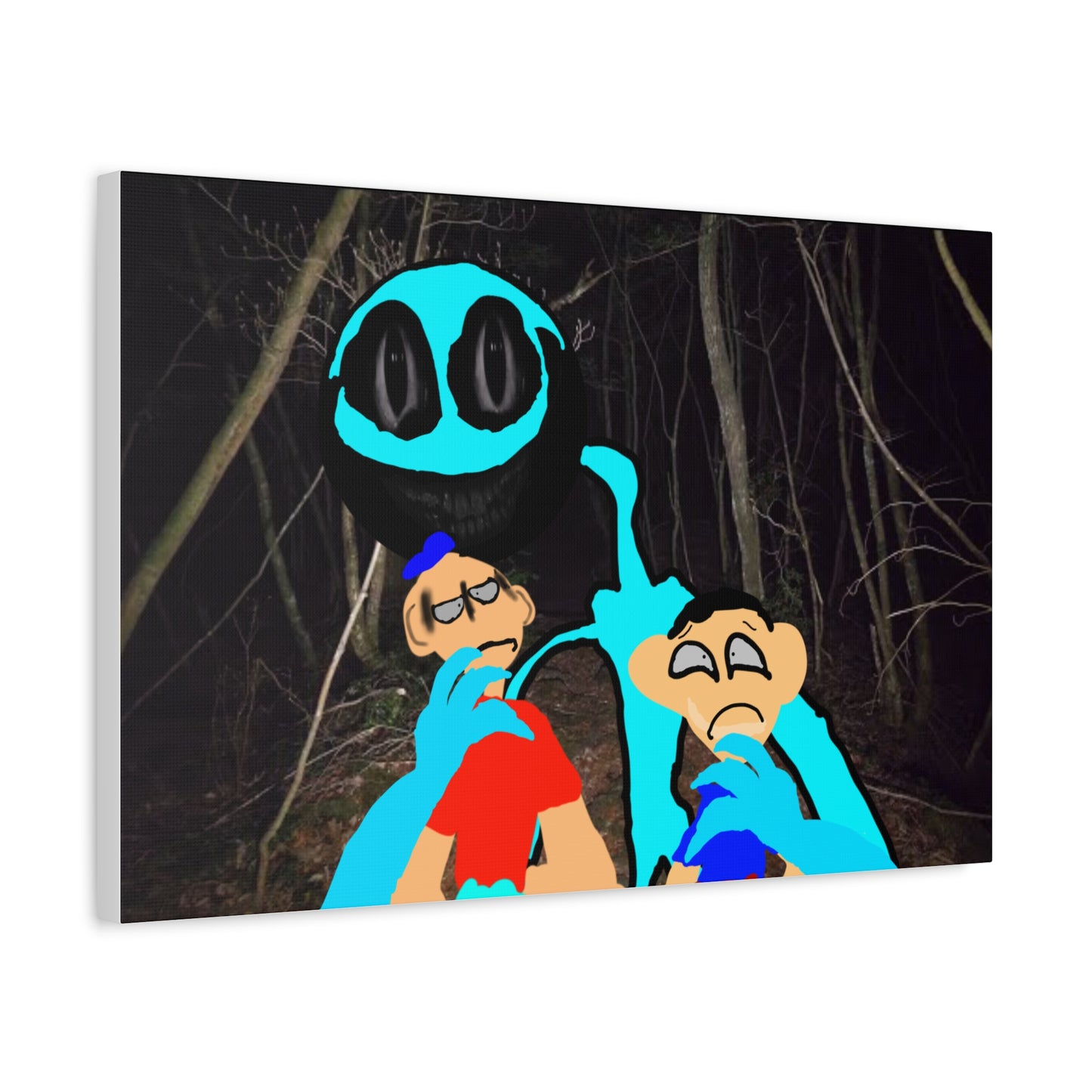 Glimbo Kills Two Children - Matte Canvas, Stretched, 1.25"